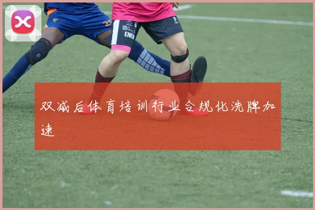 双减后体育培训行业合规化洗牌加速